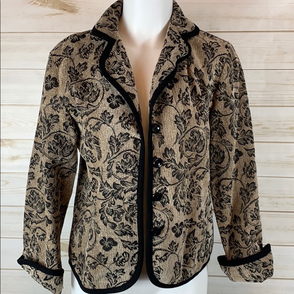 Dress Barn Jackets & Blazers - Dressbarn Tapestry style blazer